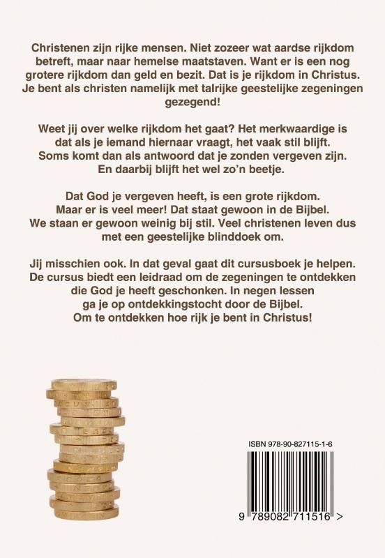 Achterkant van Gezegend!