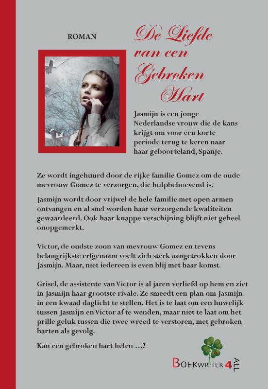 Achterkant van De liefde van een gebroken hart