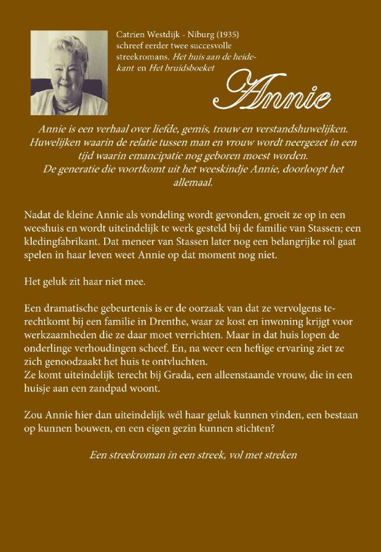 Achterkant van Annie