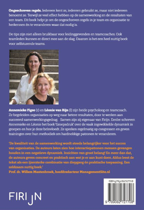 Achterkant van Ongeschreven regels