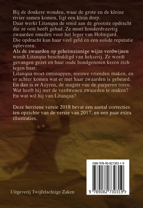 Achterkant van Litanqua