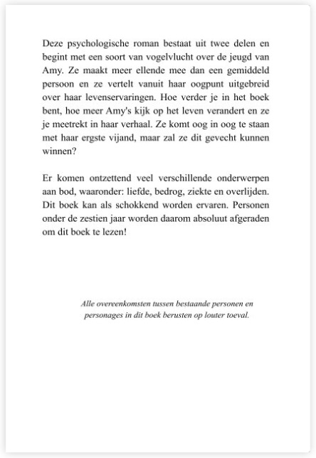 Achterkant van ...en het gevecht ertegen - deel 1 -