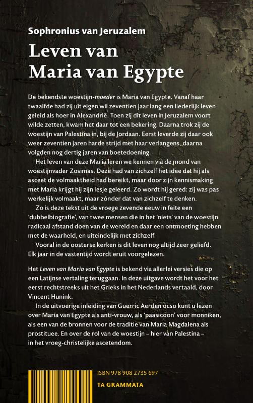 Achterkant van Maria van Egypte