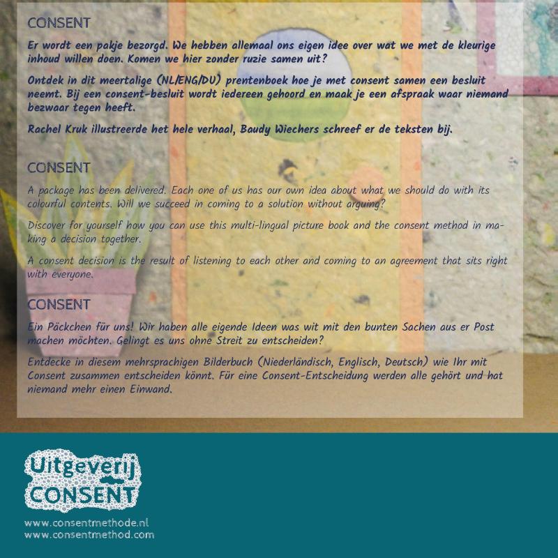 Achterkant van Consent!