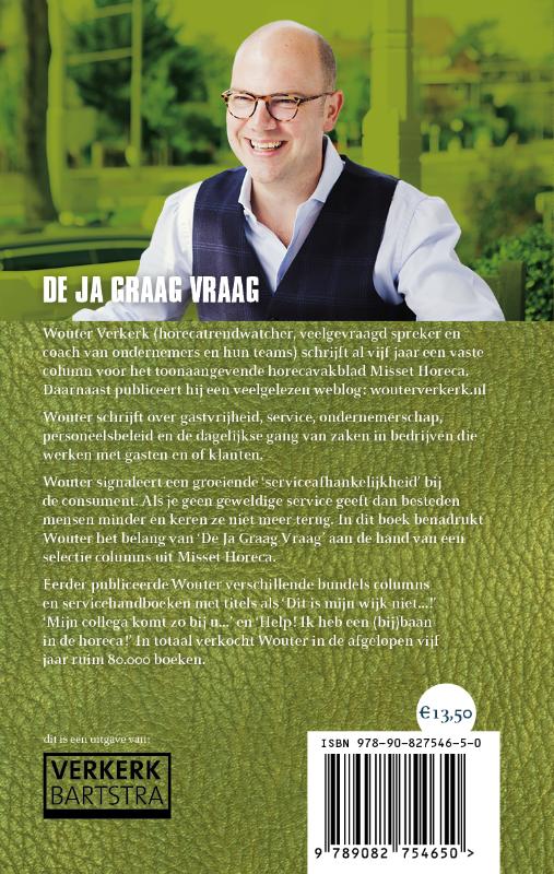 Achterkant van De ja graag vraag
