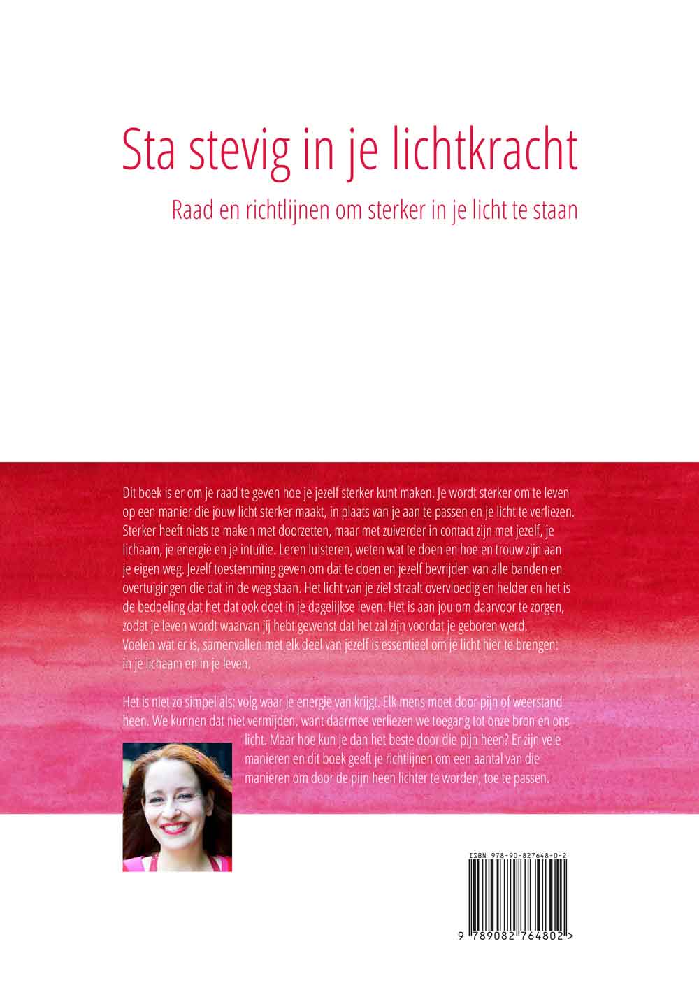 Achterkant van Sta stevig in je Lichtkracht