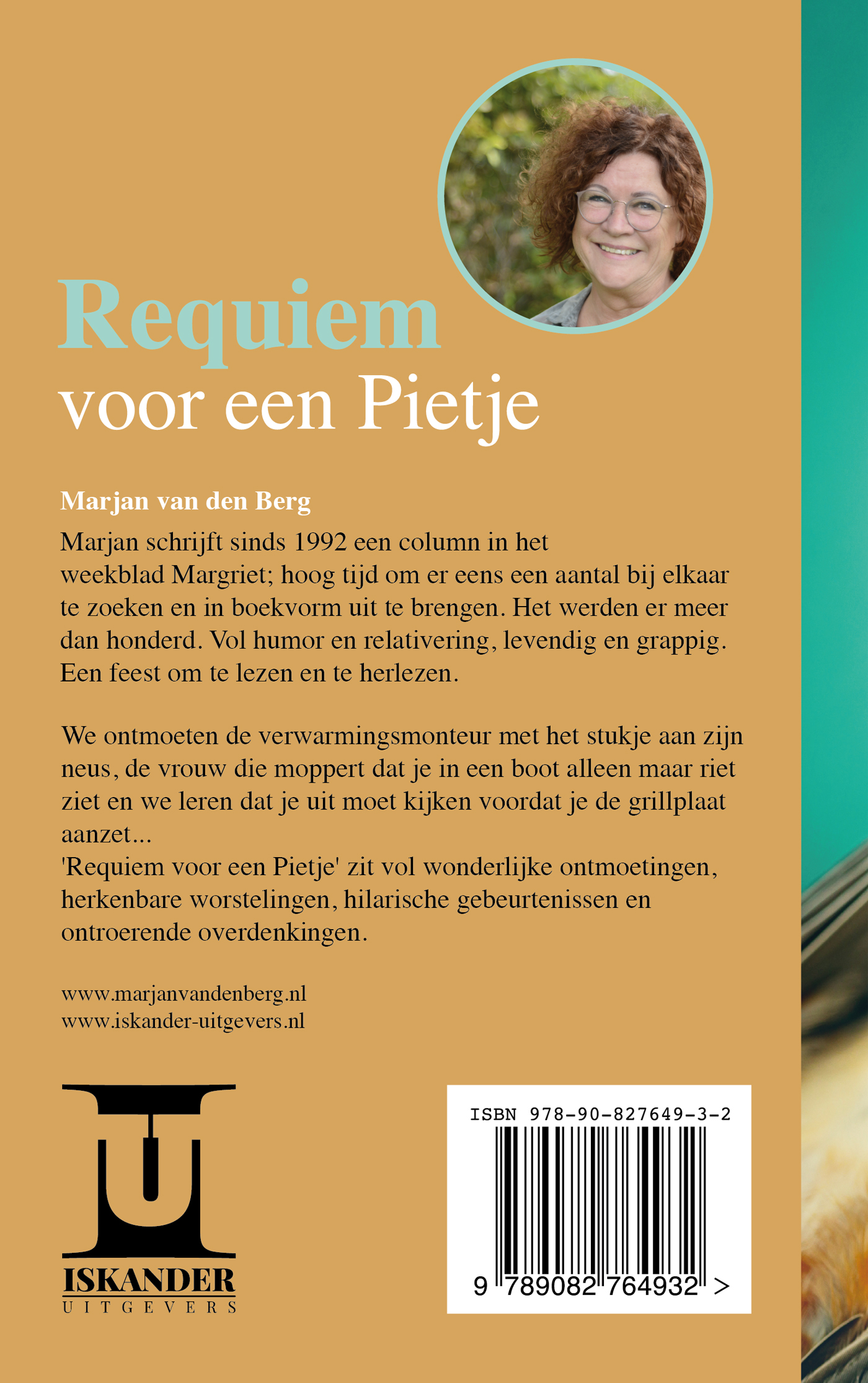 Achterkant van Requiem voor een Pietje