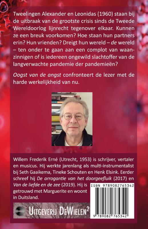 Achterkant van Oogst van de angst