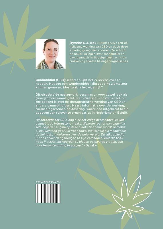 Achterkant van Gezond met CBD en andere cannabinoïden