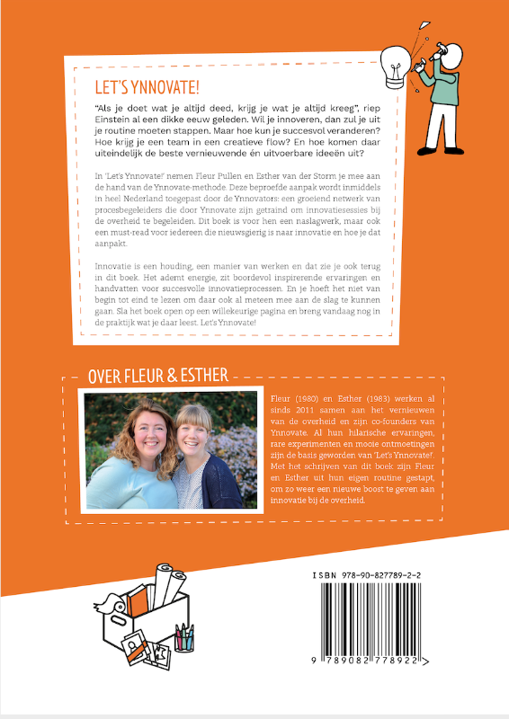Achterkant van Let's Ynnovate!