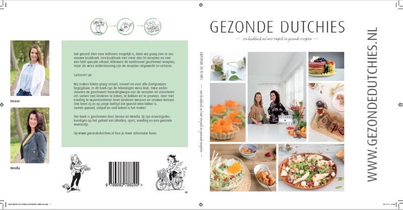 Achterkant van Gezonde Dutchies Kookboek