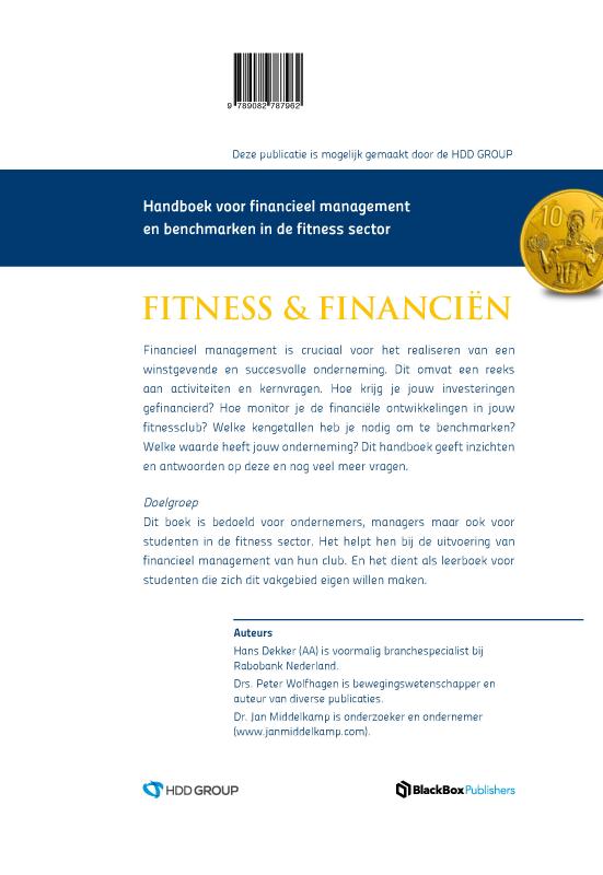 Achterkant van Fitness & Financiën