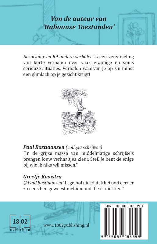 Achterkant van Bezoek uur en 99 andere verhalen