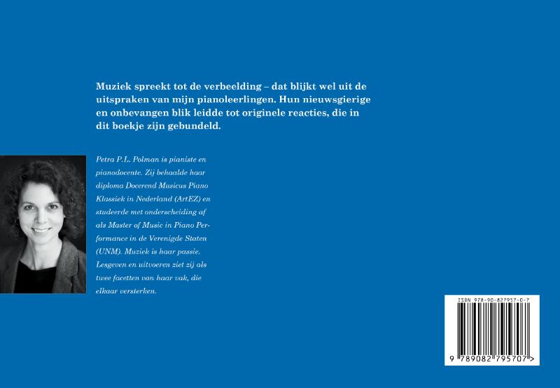 Achterkant van 'Waar gaan we vandaag pianoën, juf?'