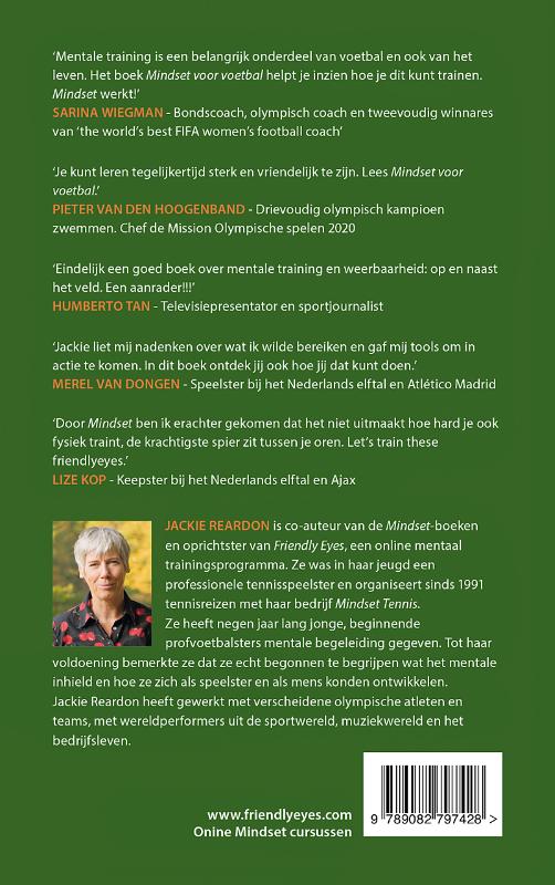 Achterkant van Mindset voor Voetbal