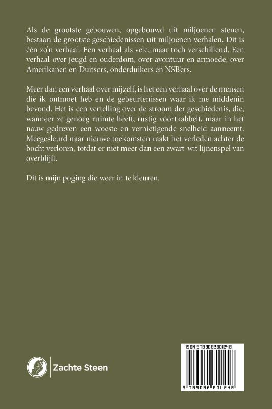 Achterkant van Kleuren van vroeger