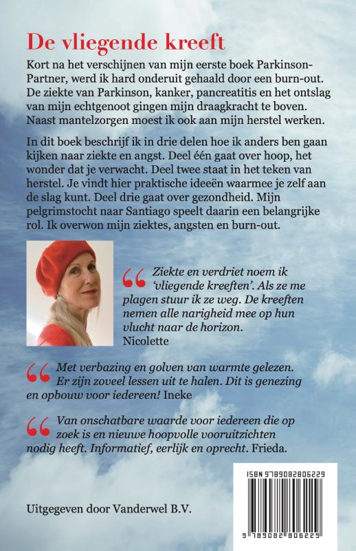 Achterkant van De vliegende kreeft