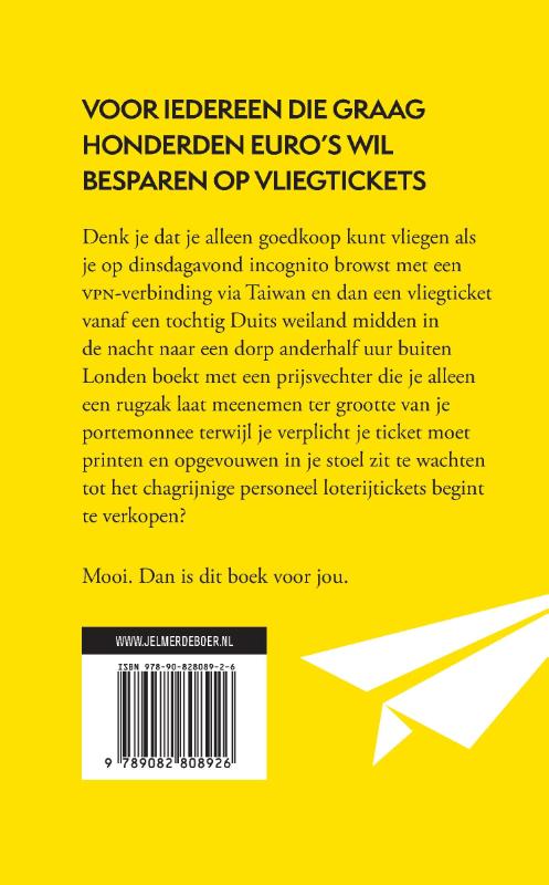 Achterkant van Thuisblijven is duurder