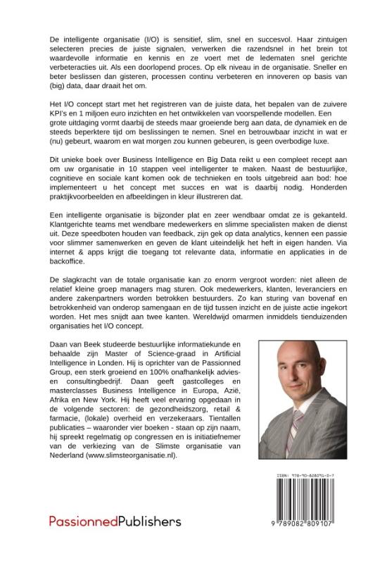 Achterkant van De Intelligente Organisatie