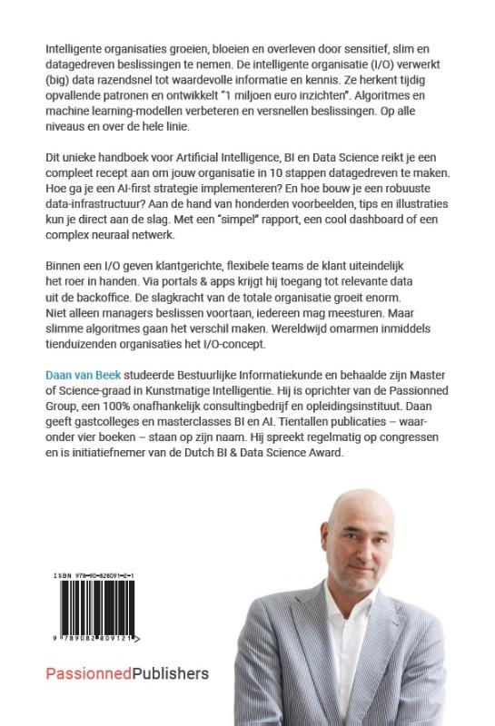 Achterkant van De intelligente, datagedreven organisatie