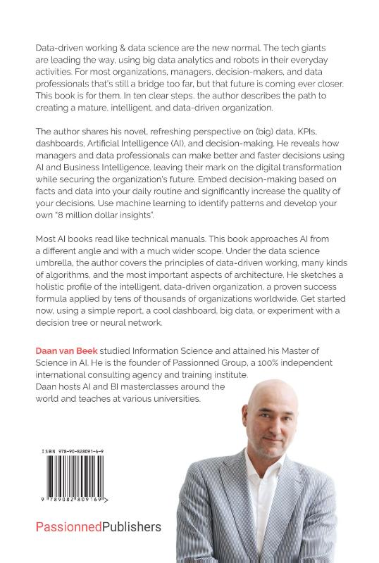 Achterkant van Data Science for Decision Makers & Data Professionals