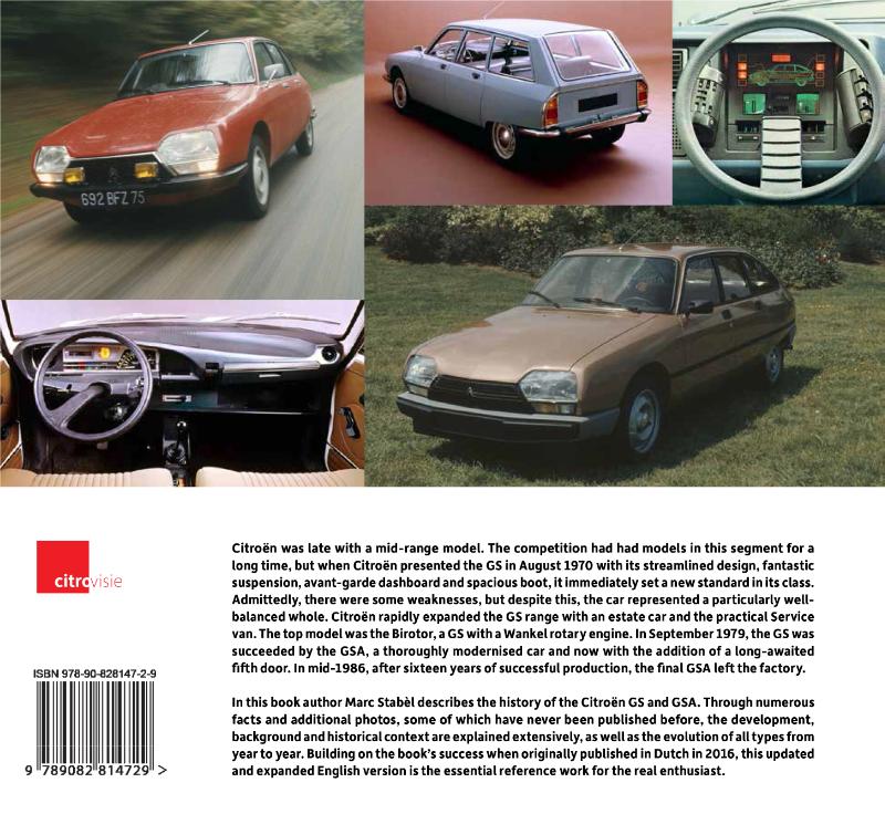 Achterkant van Citroën GS & GSA