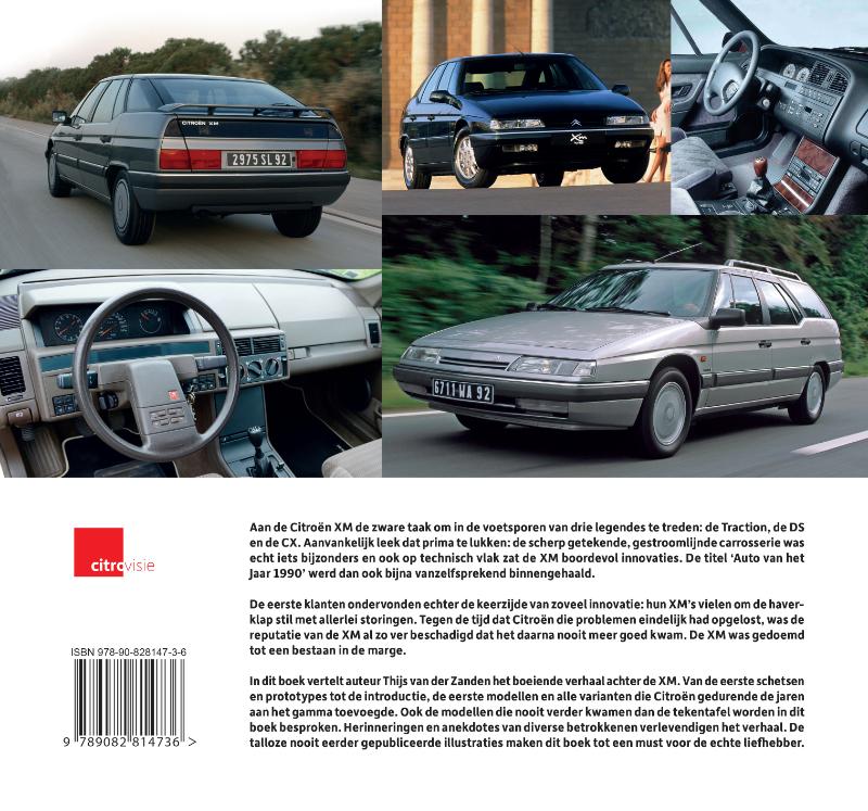 Achterkant van Citroën XM