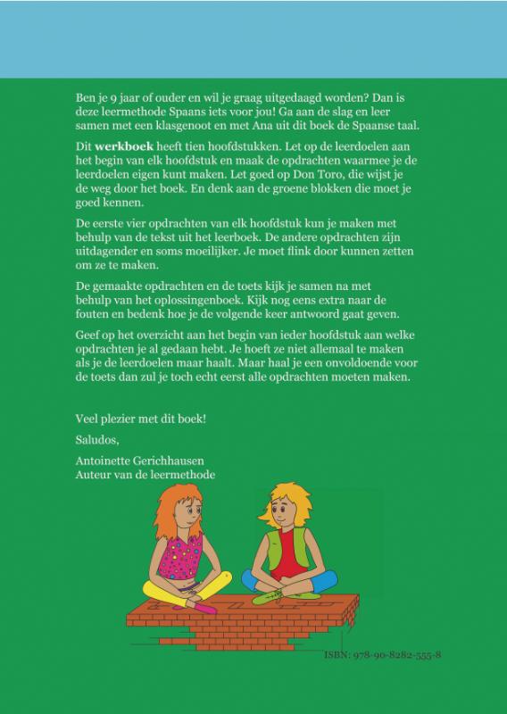 Achterkant van Werkboek