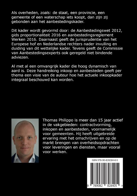 Achterkant van Handreiking inkoop en aanbesteden 2018
