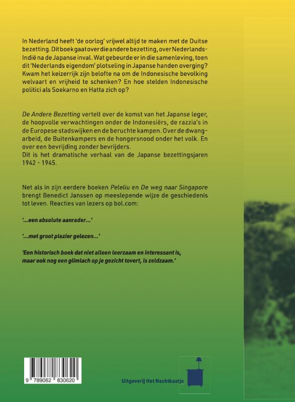 Achterkant van De Andere Bezetting