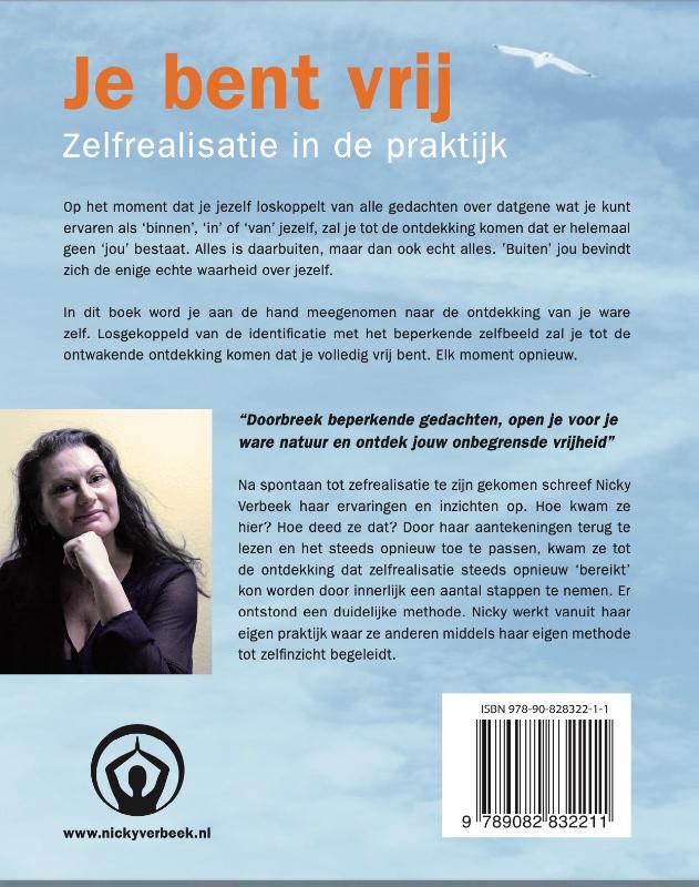 Achterkant van Je bent vrij