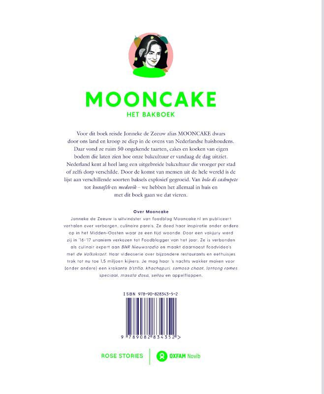 Achterkant van Mooncake