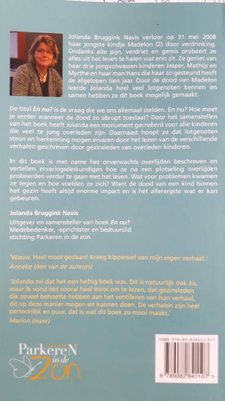 Achterkant van En nu?