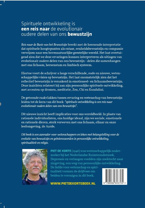Achterkant van Reis naar de basis van het Bewustzijn