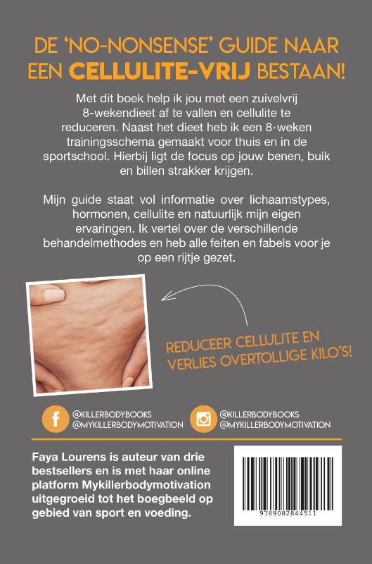 Achterkant van De Cellulite Guide