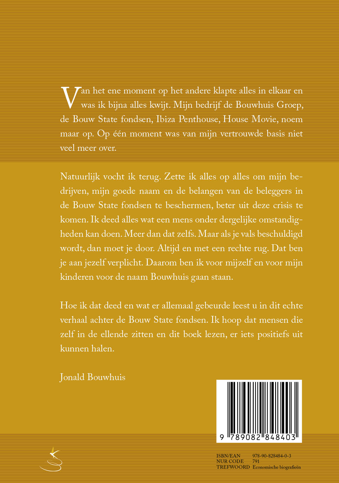 Achterkant van In alle bouwstaten