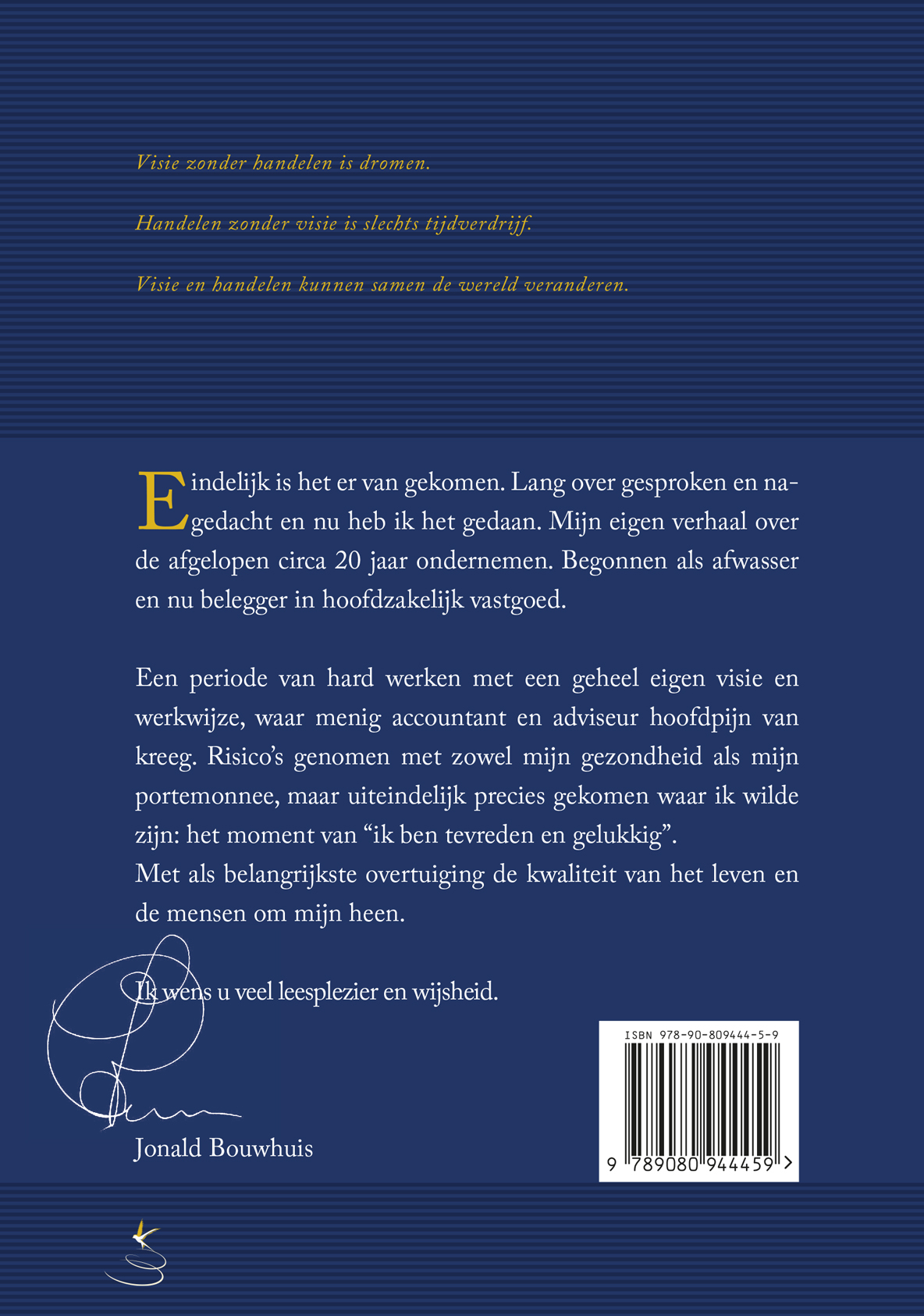Achterkant van Het komt vast goed