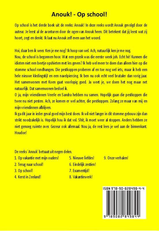 Achterkant van Anouk!