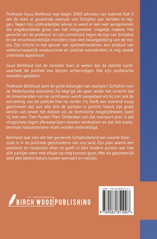 Achterkant van Schiphol, een visie op de toekomst