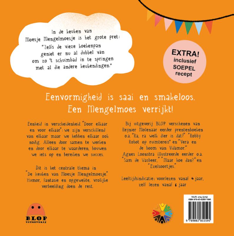 Achterkant van De Keuken van Moesje Mengelmoesje