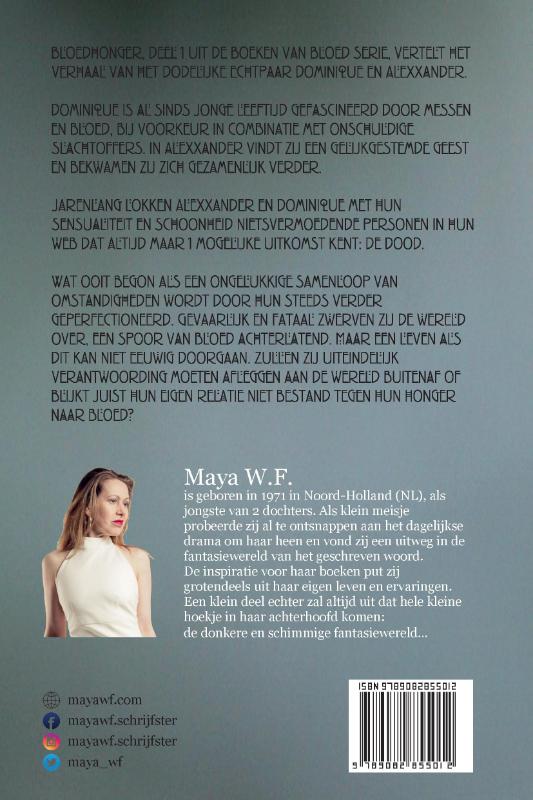 Achterkant van Bloedhonger