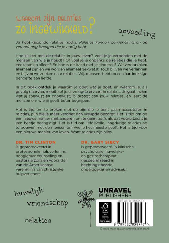 Achterkant van Waarom je doet wat je doet