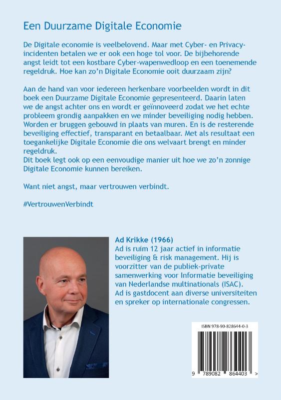 Achterkant van Een duurzame digitale economie
