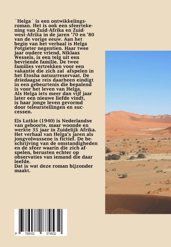 Achterkant van Helga