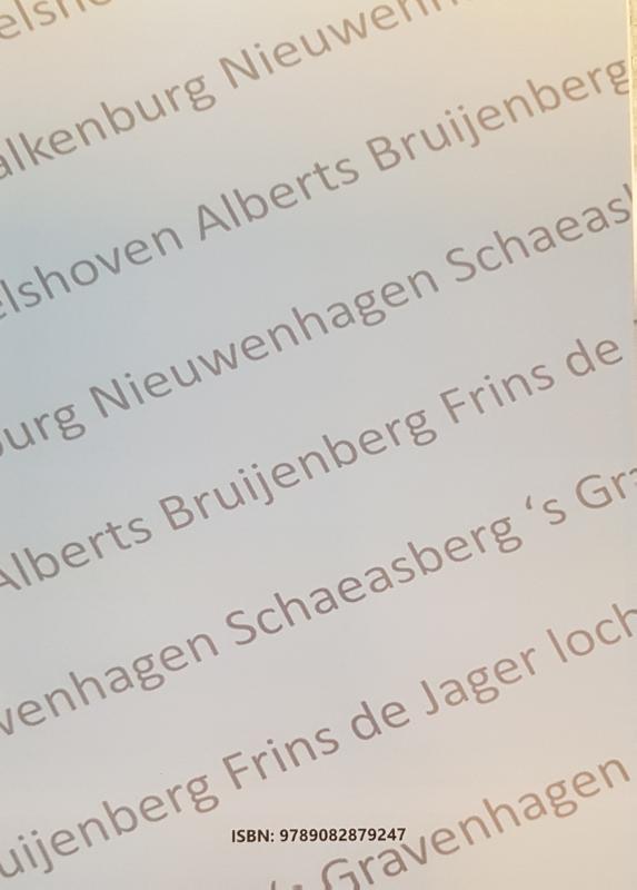 Achterkant van De voorouders en nakomelingen van Diedrich Bernhard Sevenheck