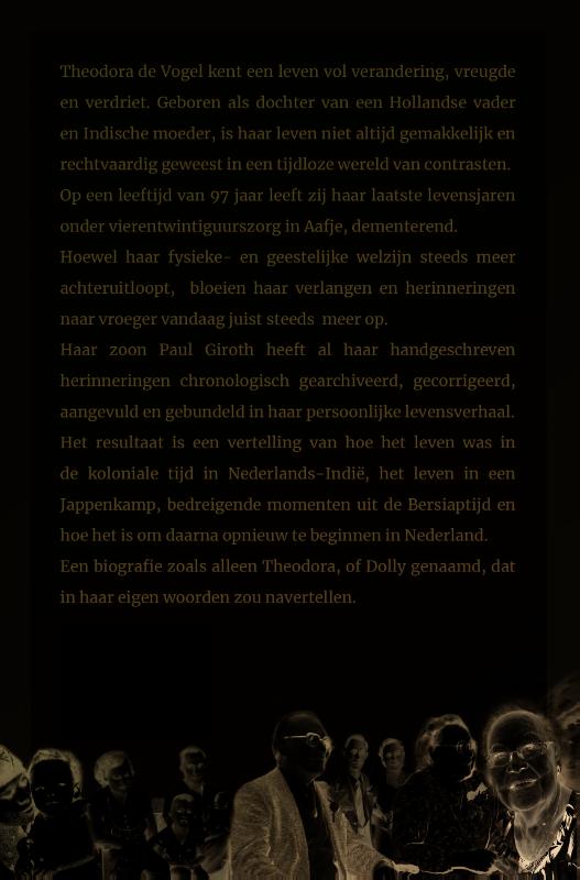 Achterkant van Een eeuw in het leven van Theodora de Vogel
