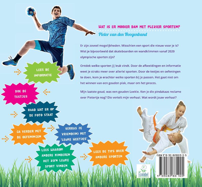 Achterkant van Welke sport past bij jou?