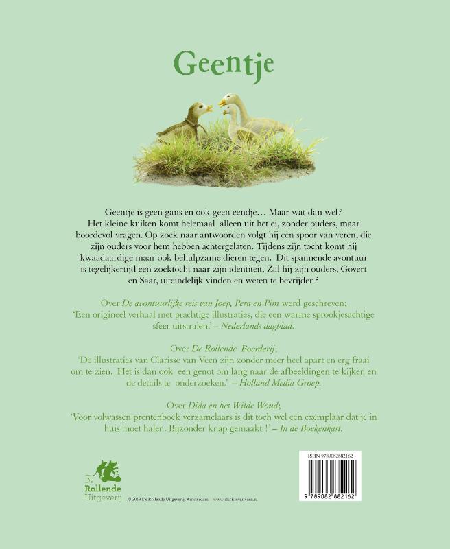 Achterkant van Geentje