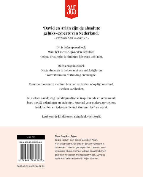 Achterkant van De glimlach van een kind