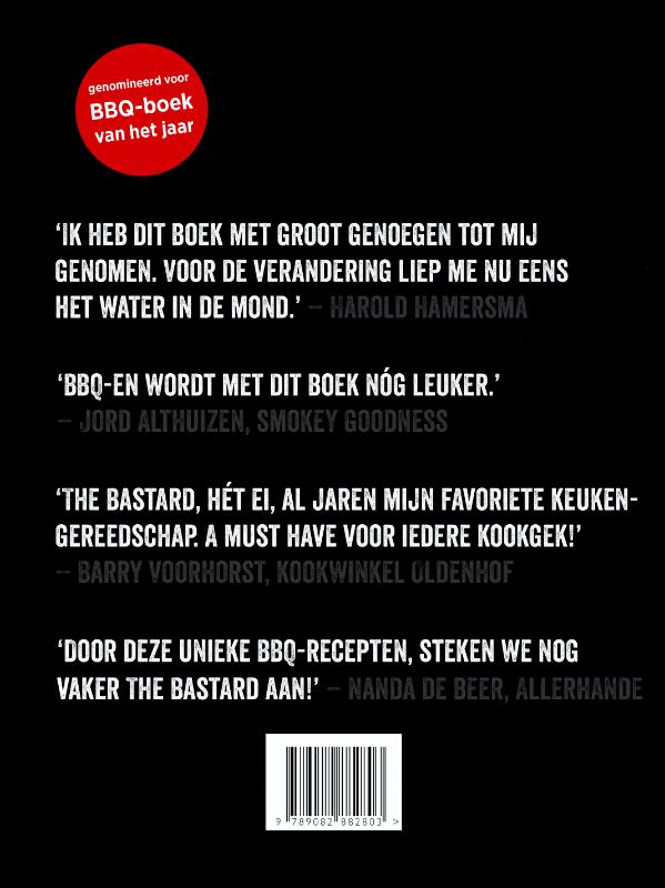Achterkant van Let's make BBQ great again